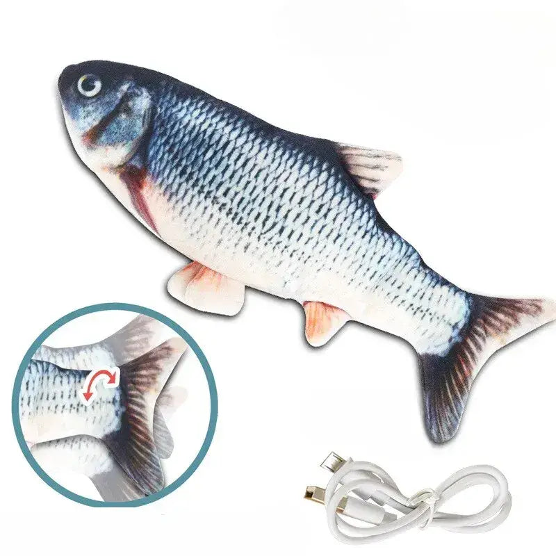 Jouet sensoriel en peluche : coussin en forme de poisson avec cordon de stimulation, parfait pour les jeux sensoriels