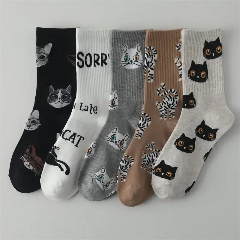 Chaussettes Chat Mignonnes Pour Un Style Irrésistible Et Confortable