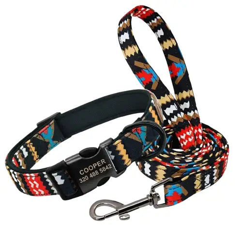 Collier Pour Chien Personnalisé: Sécurité et Style Réunis Transparent Background