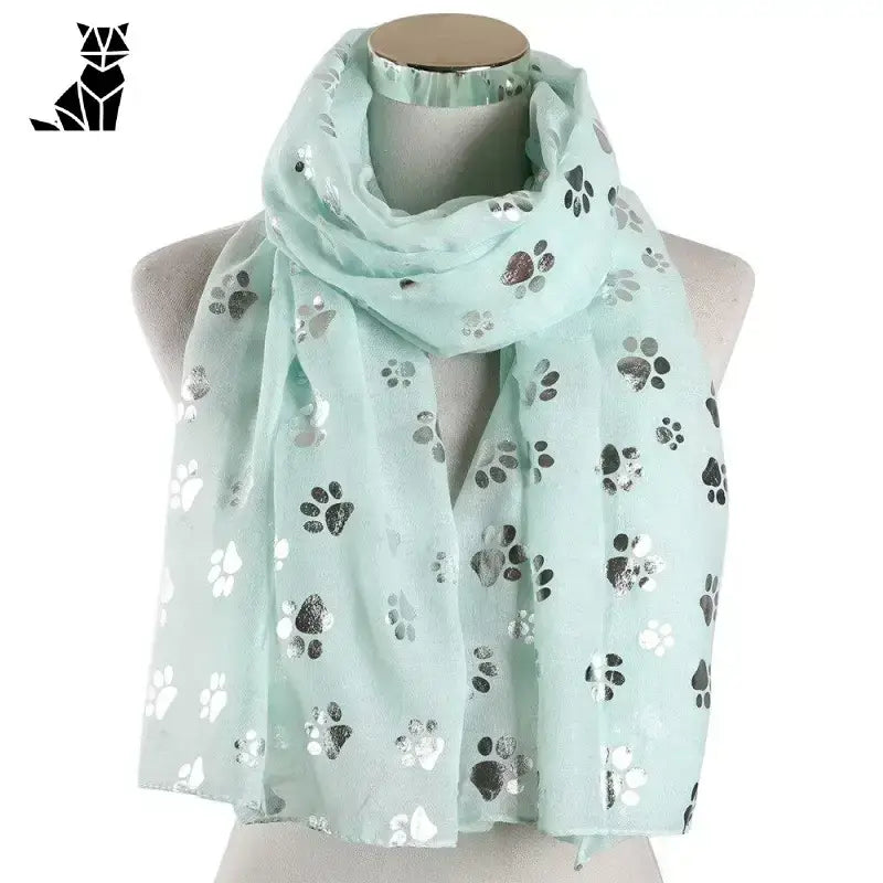 Foulard Chat Crème Aux Motifs élégants Pour Un Style Unique - Vert