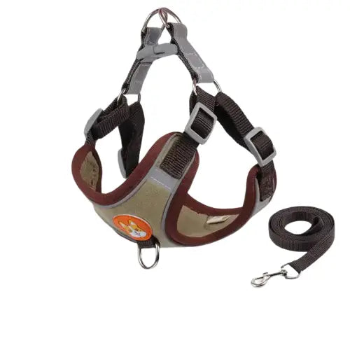 Harnais pour Chien Confortable Transparent Background