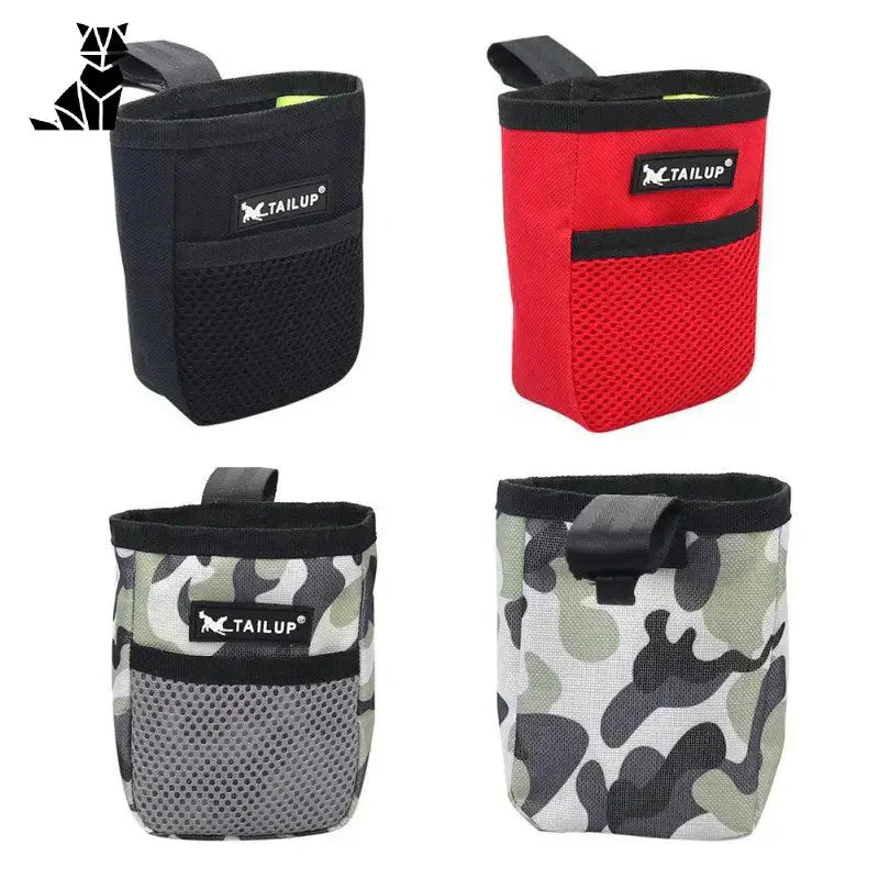 Sac de récompense pour le dressage des chiens - Accès facile aux friandises : Sac Camo pour ranger l’équipement, Friandises Facile