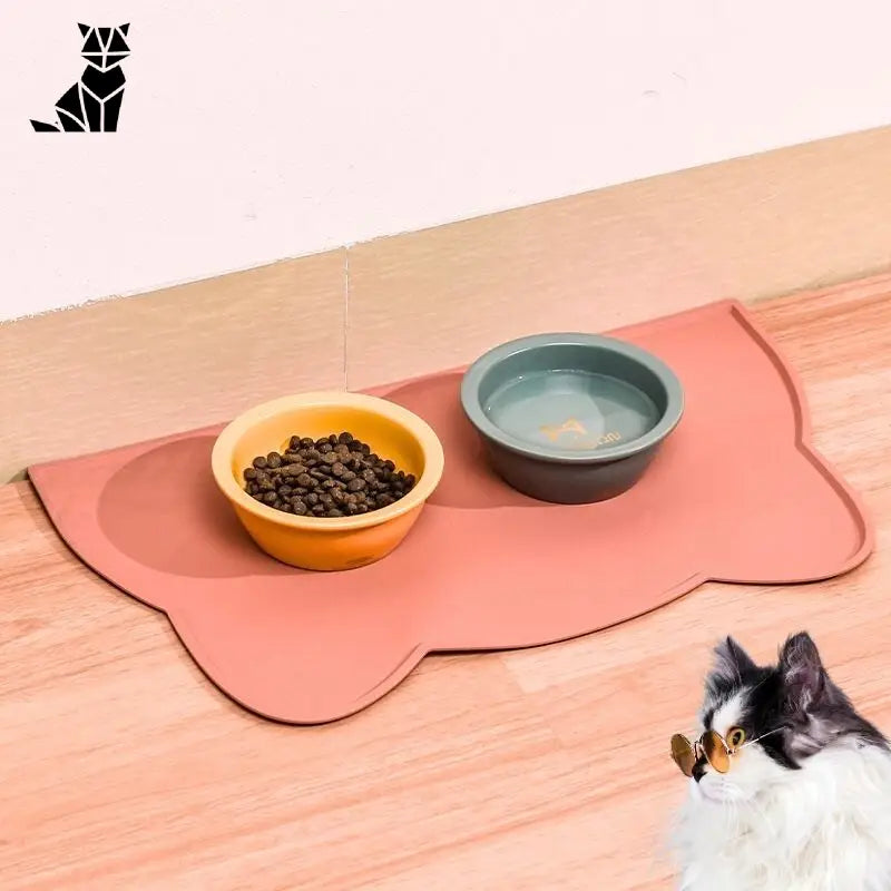 Tapis gamelle chat | FoodTaps™